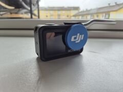 DJI Osmo Action 5 Pro Lens Koruyucu Kapak Mavi