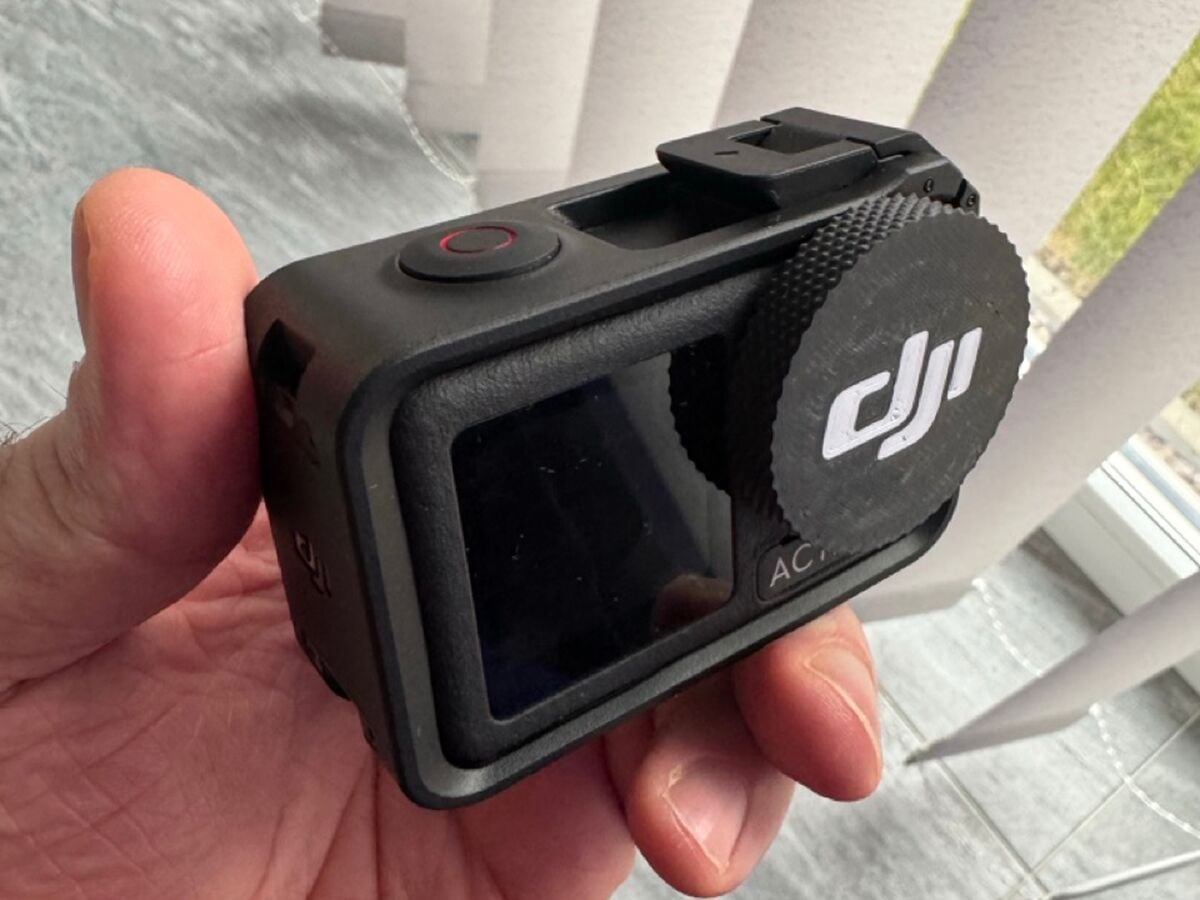 DJI Osmo Action 5 Pro Lens Koruyucu Kapak Siyah