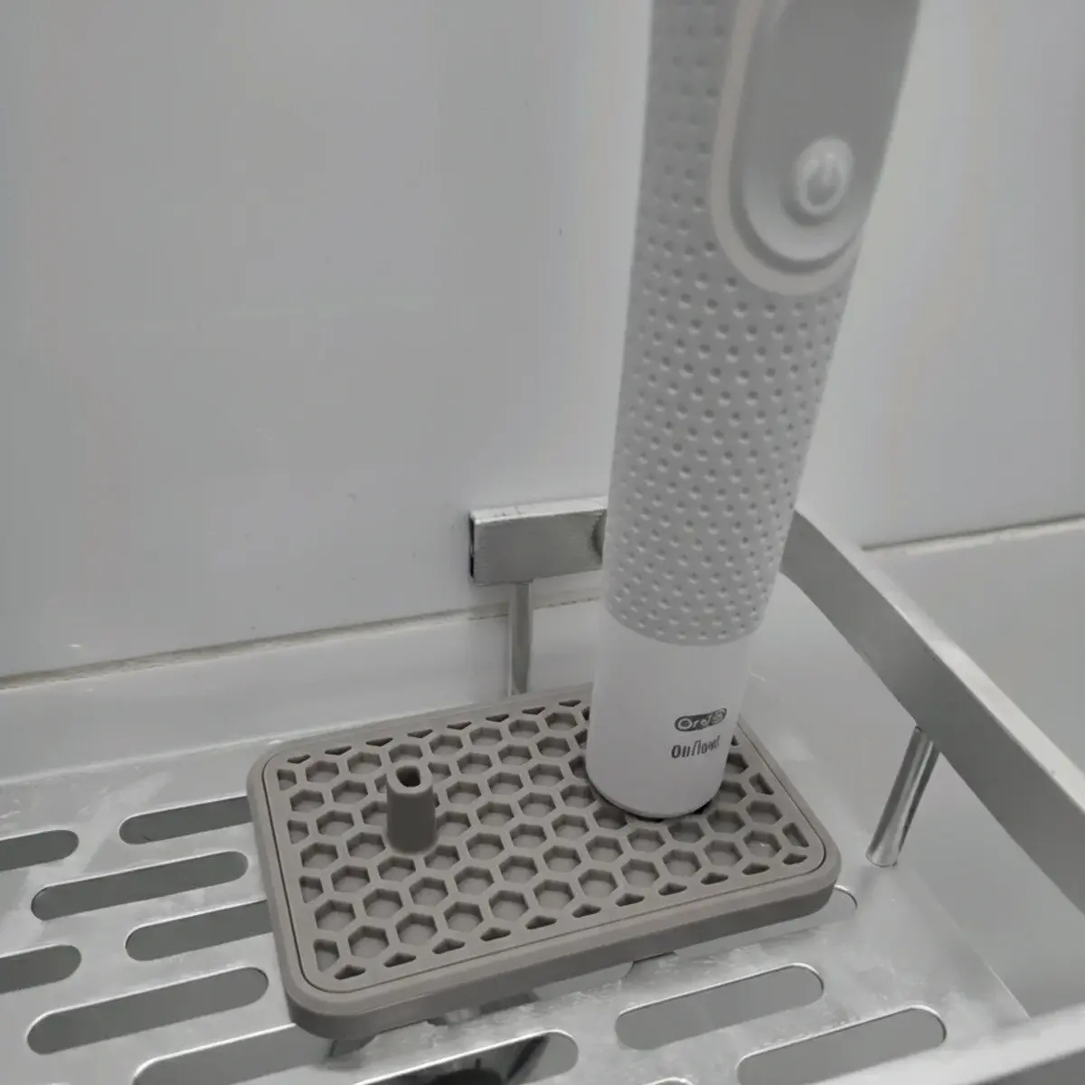 Oral B Diş Fırçası Organizeri Gri