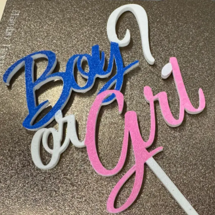 Cinsiyet Partisi Pasta Süsü