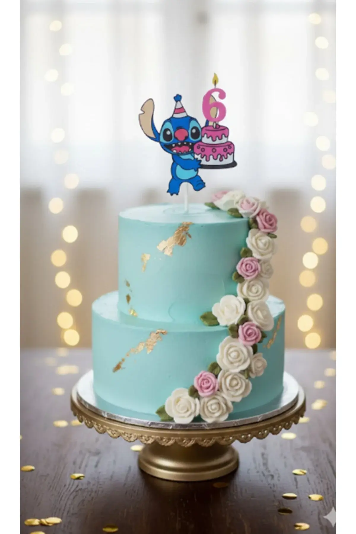1-12 Yaş Stitch Pasta Süsü 6