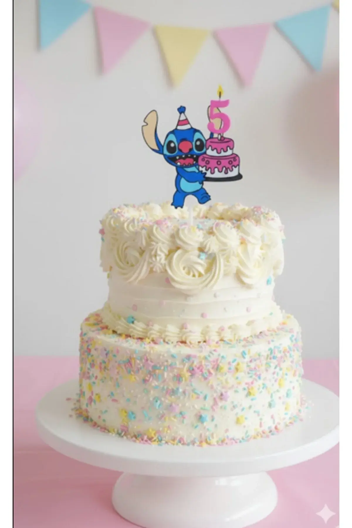 1-12 Yaş Stitch Pasta Süsü 5