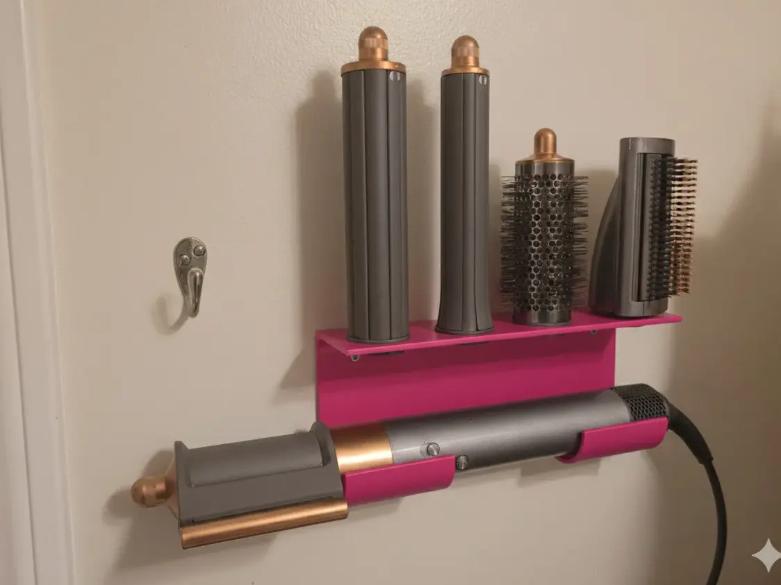 Dyson Airwrap Organizeri Pembe