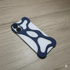 Iphone 16 Koruyucu Çerçeve Lacivert