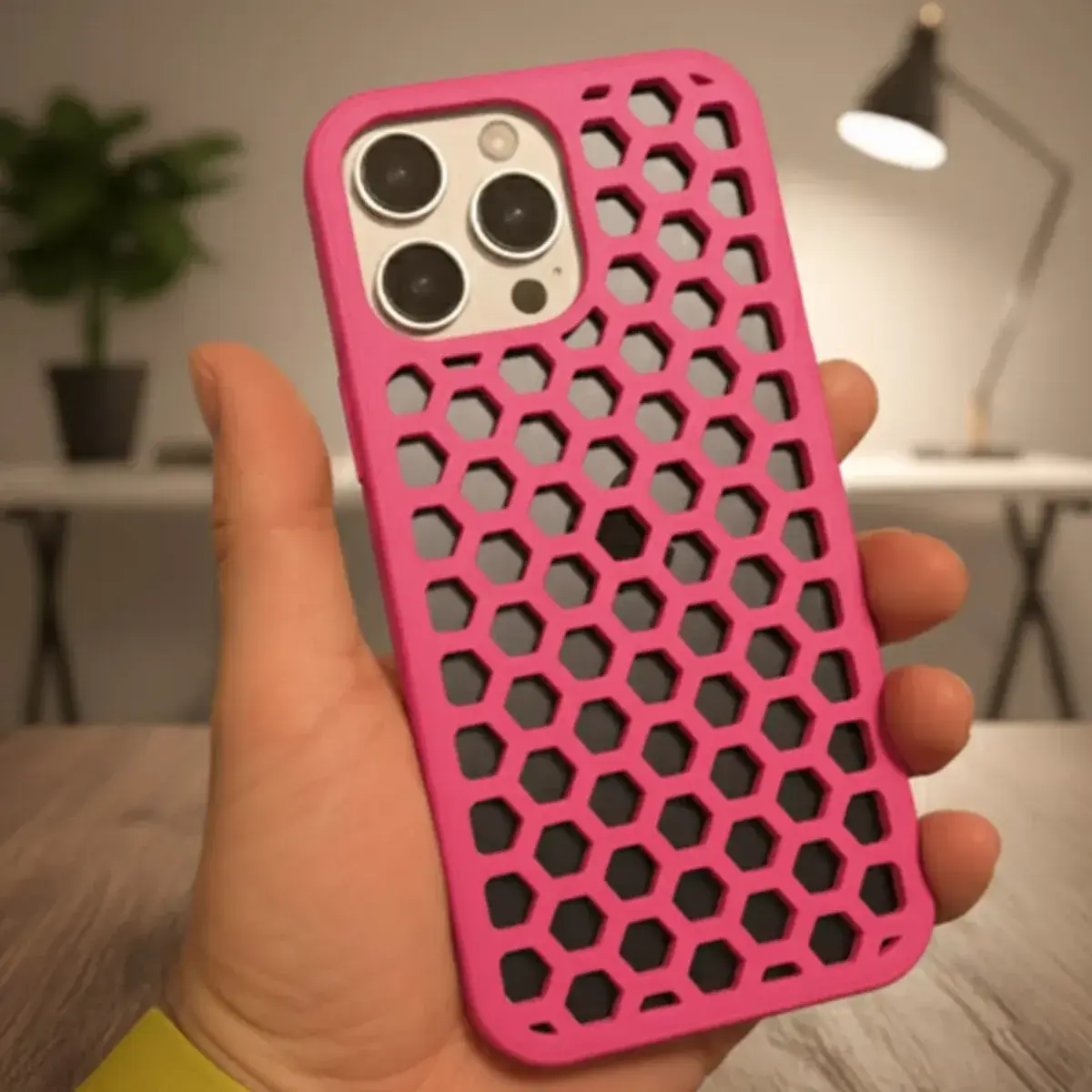 Iphone 14 Pro Max Telefon Kılıfı Pembe
