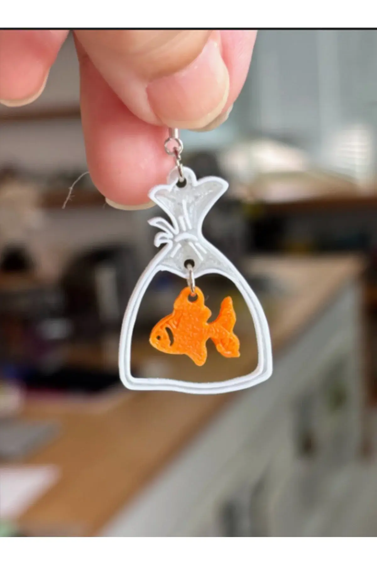 Japon Balığı Küpeler