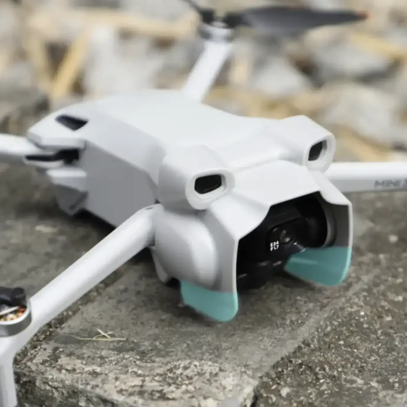DJI Mini 3 Gimbal Koruyucu ve Gölgelik Gri