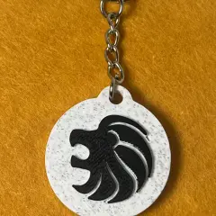 Aslan Burcu Anahtarlığı