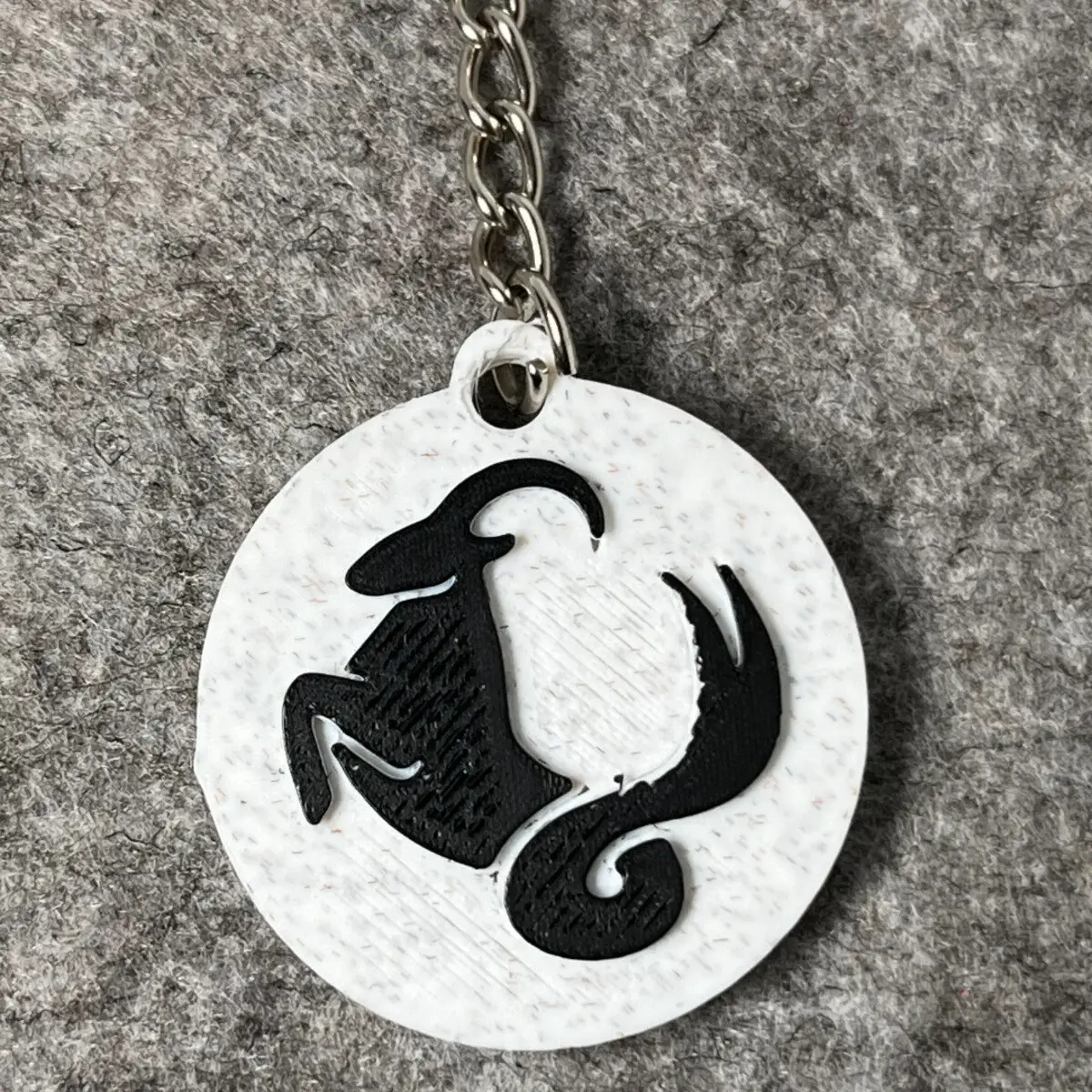 Oğlak Burcu Anahtarlığı