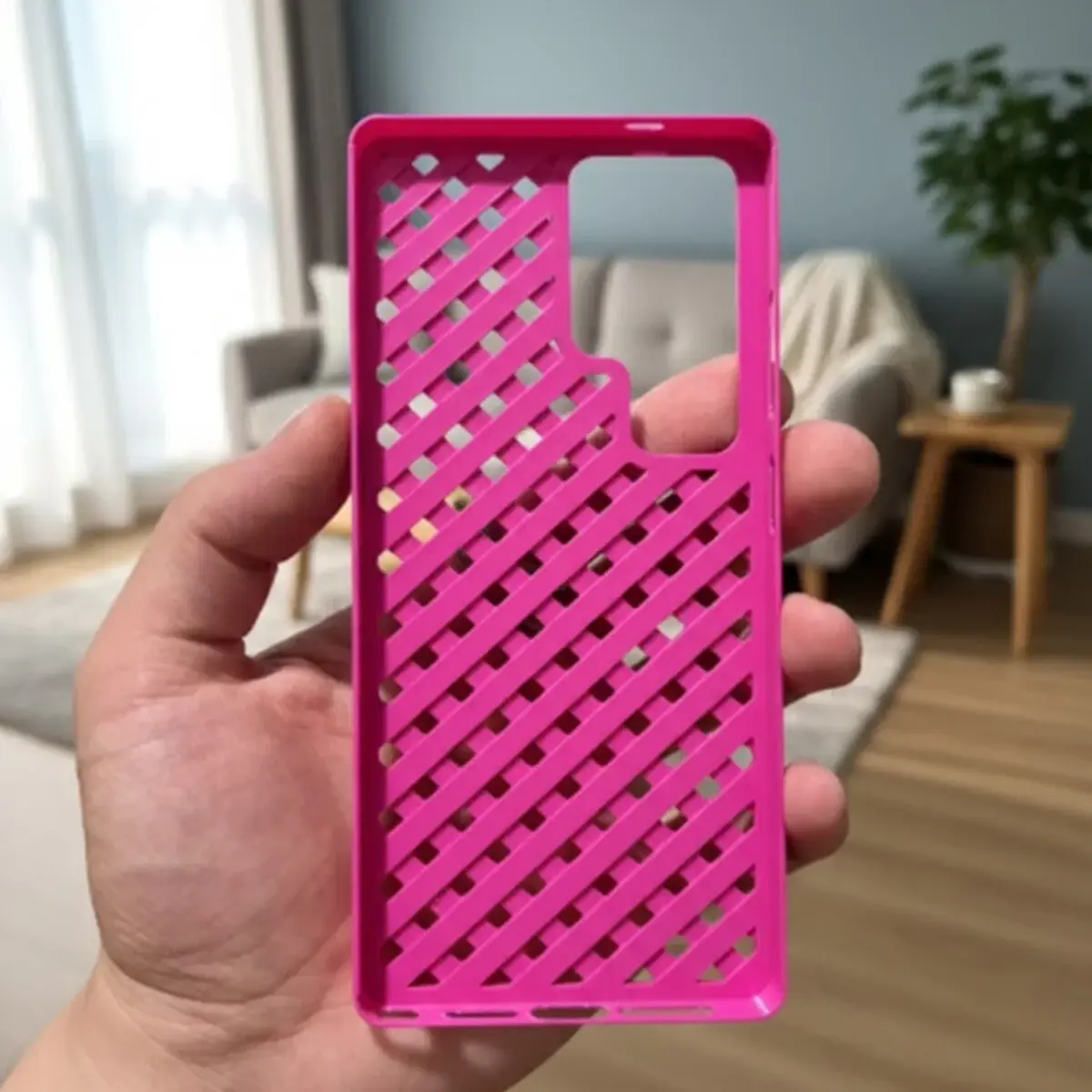 Samsung Galaxy S25 Ultra Telefon Kılıfı Pembe