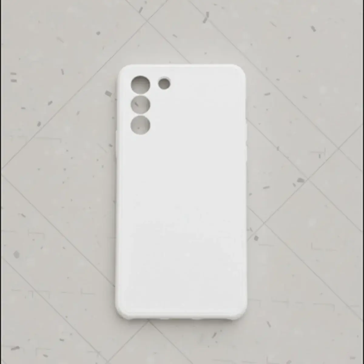 Samsung Galaxy S21 Telefon Kılıfı Beyaz