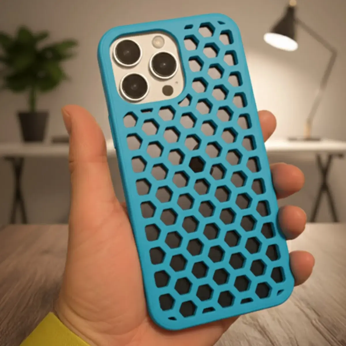 Iphone 14 Pro Max Telefon Kılıfı Mavi