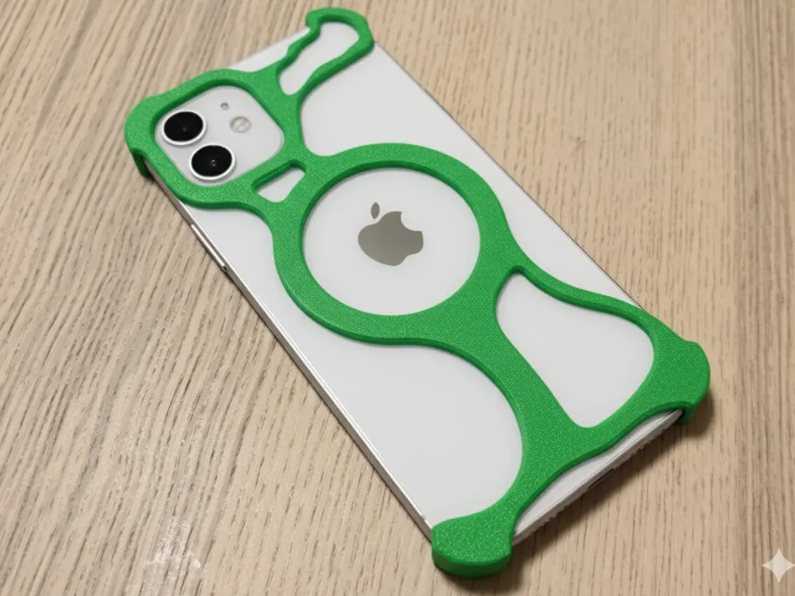 Iphone 12/12 Pro Minimal Kılıf Yeşil
