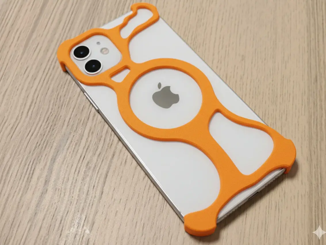 Iphone 12/12 Pro Minimal Kılıf Turuncu