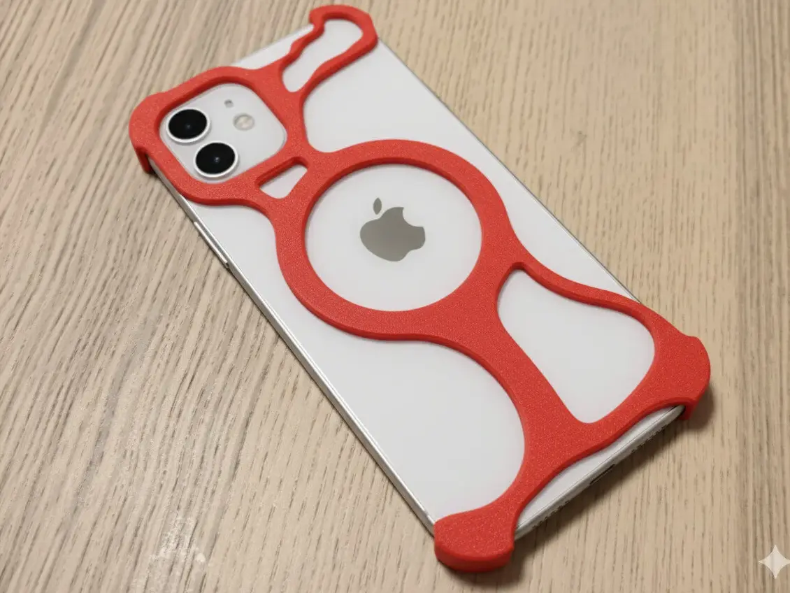 Iphone 12/12 Pro Minimal Kılıf Kırmızı
