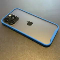 Iphone 15 Pro Max Koruyucu Çerçeve Mavi