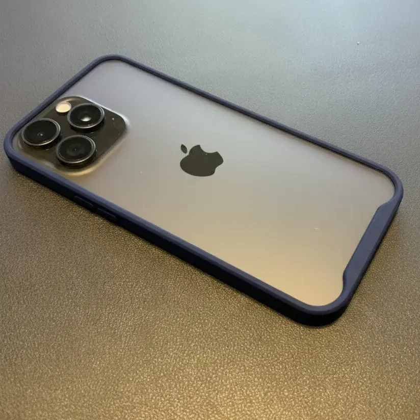 Iphone 15 Pro Max Koruyucu Çerçeve Lacivert