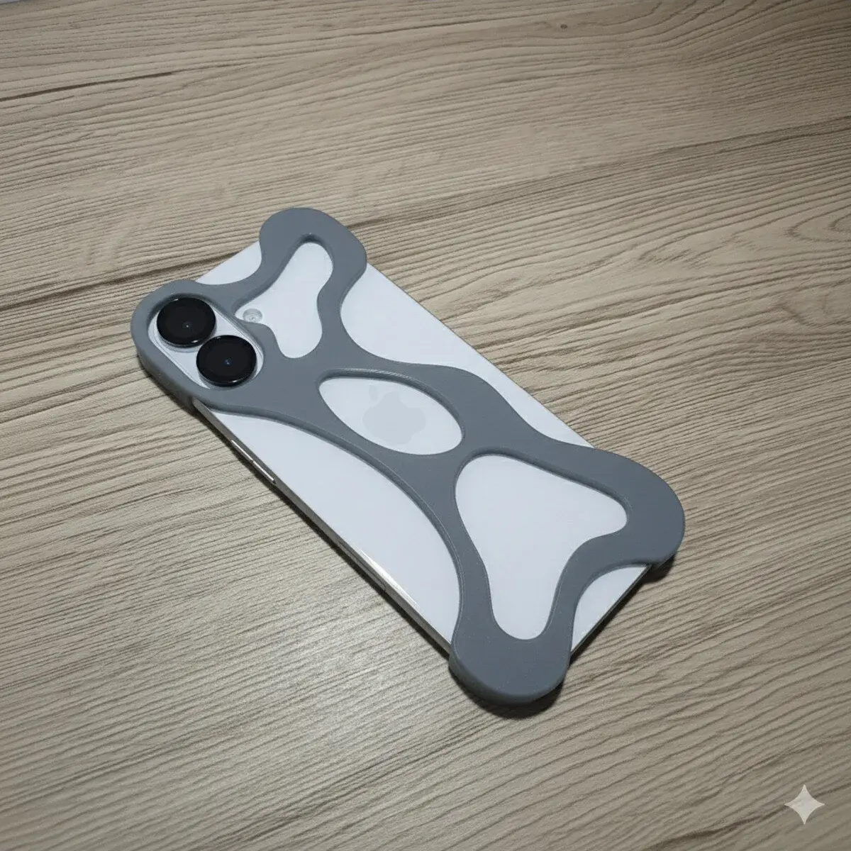 Iphone 16 Koruyucu Çerçeve Gri
