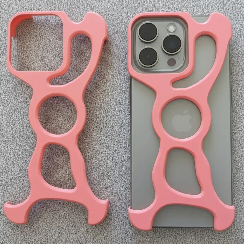 Iphone 16 Pro Max Koruyucu Çerçeve Pembe