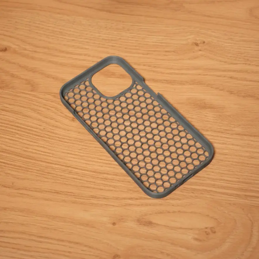 Iphone 12 Mini Sert Telefon Kılıfı Gri