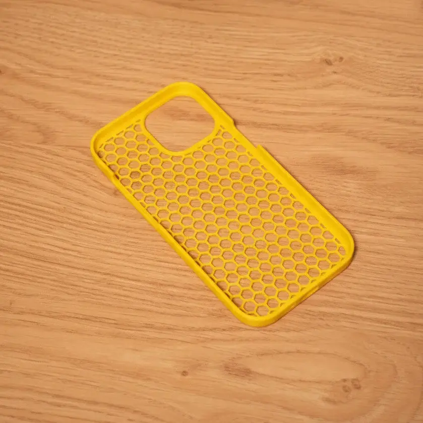 Iphone 12 Mini Sert Telefon Kılıfı Sarı